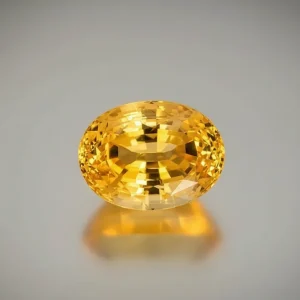 Canary Yellow Sapphire – 4.75ct Cushion Cut Ceylon - Image 2