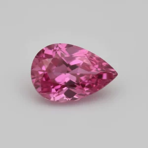 Hot Pink Tourmaline – 5.60ct Pear Cut Brazil - Image 3