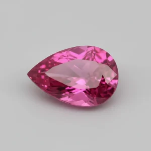 Hot Pink Tourmaline – 5.60ct Pear Cut Brazil