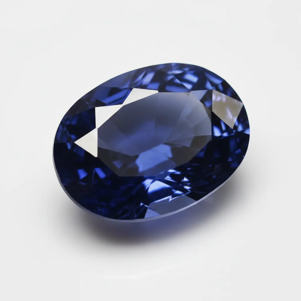 Natural Royal Blue Sapphire – 3.45ct Oval Ceylon